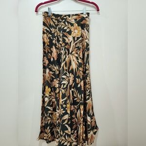 NEW H&M Printed Midi Skirt